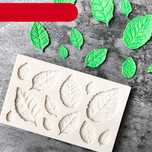 将图片加载到图库查看器，Tree Leaf Mold Silicone Fondant Cake Decorating Tools Chocolate Baking Mould 3D Sugarcraft  Homemade Bakeware 3D Leaf Silicone Mold For Chocolate Candy Sugar Craft Cake Decoration Cupcake Decoration
