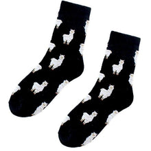 Load image into Gallery viewer, Trendy Alpaca Elephant Fox Rabbit Animal socks Cotton Casual Socks Warm Unisex Streetwear Cute Funny Socks Short Happy Ankle Socks For Animal Lover Men And Women
