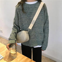 Load image into Gallery viewer, Trendy Designer Leather bag For Ladies And Shoulder Messenger Bags Simple Fashionable Letter Flap Females Crossbody Bag
