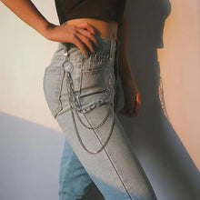 Load image into Gallery viewer, Trendy Heart Shaped Design Body Long Chain Ladies Belts Modern Metal Waist Chain Love Belts For Women
