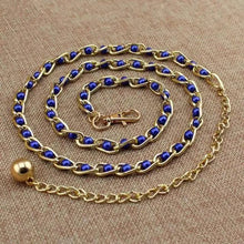 Load image into Gallery viewer, Trendy Heart Shaped Design Body Long Chain Ladies Belts Modern Metal Waist Chain Love Belts For Women
