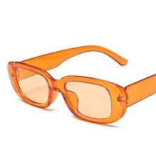 将图片加载到图库查看器，Trendy Rectangle Sunglasses for Women Narrow Square Frame Rectangle Sunglasses For Women New Luxury Glasses For Women/Men New Retro Style  Sun Glasses for Men
