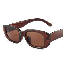 将图片加载到图库查看器，Trendy Rectangle Sunglasses for Women Narrow Square Frame Rectangle Sunglasses For Women New Luxury Glasses For Women/Men New Retro Style  Sun Glasses for Men
