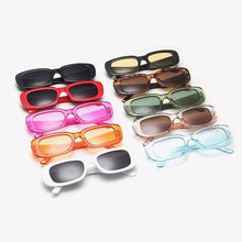将图片加载到图库查看器，Trendy Rectangle Sunglasses for Women Narrow Square Frame Rectangle Sunglasses For Women New Luxury Glasses For Women/Men New Retro Style  Sun Glasses for Men

