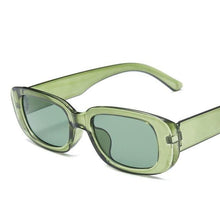 将图片加载到图库查看器，Trendy Rectangle Sunglasses for Women Narrow Square Frame Rectangle Sunglasses For Women New Luxury Glasses For Women/Men New Retro Style  Sun Glasses for Men

