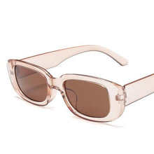 将图片加载到图库查看器，Trendy Rectangle Sunglasses for Women Narrow Square Frame Rectangle Sunglasses For Women New Luxury Glasses For Women/Men New Retro Style  Sun Glasses for Men
