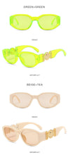 将图片加载到图库查看器，Trendy Sunglasses for Women Men Model Design Sunglasses For  Women New Branded Designer Glasses For Women/Men New Retro Eyewear for Women

