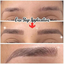 Load image into Gallery viewer, Trendy Waterproof  1 Piece Hair-liked Authentic Eyebrow Tattoo Sticker Waterproof Cosmetics Long Lasting Makeup False Eyebrows Stickers
