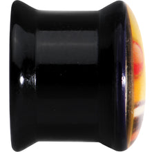Load image into Gallery viewer, 1/2 Licensed Heart Eyes emoji Acrylic Double Flare Plug Set
