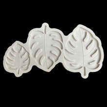 将图片加载到图库查看器，Tropical Theme Palm Leaves Leaf Fondant Tools Gummy Silicone Molds Cake Decorating Mould Gumpaste Craft Baking Pan Leaves Silicone Fondant Mold Tropical Leaf Leafage Cake Decorating Mold
