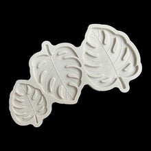 将图片加载到图库查看器，Tropical Theme Palm Leaves Leaf Fondant Tools Gummy Silicone Molds Cake Decorating Mould Gumpaste Craft Baking Pan Leaves Silicone Fondant Mold Tropical Leaf Leafage Cake Decorating Mold
