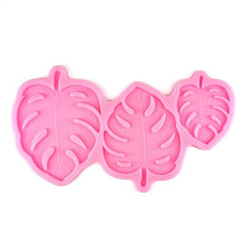将图片加载到图库查看器，Tropical Theme Palm Leaves Leaf Fondant Tools Gummy Silicone Molds Cake Decorating Mould Gumpaste Craft Baking Pan Leaves Silicone Fondant Mold Tropical Leaf Leafage Cake Decorating Mold
