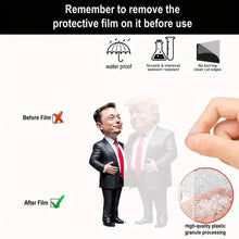 Load image into Gallery viewer, Trump &amp; Musk Acrylic Hanging Ornament
