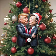 Load image into Gallery viewer, Trump &amp; Musk Photo Acrylic Ornament Versatile Hanging Decor

