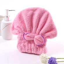 Load image into Gallery viewer, Turban Quick Hair Hats Wrapp Towels Bathing
