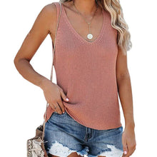 将图片加载到图库查看器，Tutorutor Women's Sleeveless V Neck Sweater
