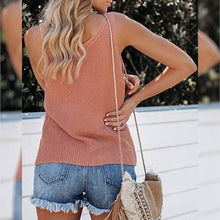 将图片加载到图库查看器，Tutorutor Women's Sleeveless V Neck Sweater
