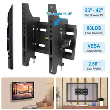 Load image into Gallery viewer, TV Wall Mount Bracket Tilt for 23"-42" LED/LCD/PLASMA Flat TV
