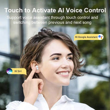 将图片加载到图库查看器，TWS Wireless Bluetooth 5.0 Earphones
