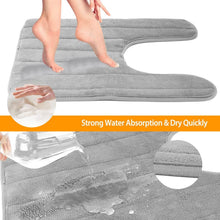 Load image into Gallery viewer, U Shaped Non-slip Toilet Mat
