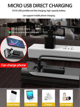 Load image into Gallery viewer, Ultra Bright Bicycle Light USB Rechargeable LED Bike Headlight Waterproof Bike Flashlight USB Rechargeable Bike Lights Front And Back 8 LED Bicycle Lights Front 5 Light Modes 15-30 Hours Working Time
