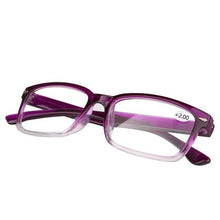 Load image into Gallery viewer, Ultra Light Reading Glasses Presbyopia  Eyeglasses Diopter Reading Glasses For Men Metal Quality Classic Frame Computer Readers Reading Glasses with Comfort Spring Hinges for Men and Women  1.0 1.5 2.0 2.5 3.0

