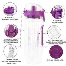 将图片加载到图库查看器，Ultra Portable Fruit Infusing Water Bottle 32oz
