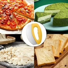 Load image into Gallery viewer, Ultra-Sharp Stainless Steel Pizza Cutter With Rocker Arm
