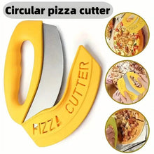 Load image into Gallery viewer, Ultra-Sharp Stainless Steel Pizza Cutter With Rocker Arm
