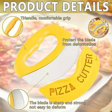 Load image into Gallery viewer, Ultra-Sharp Stainless Steel Pizza Cutter With Rocker Arm
