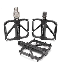 Load image into Gallery viewer, Ultralight 3 Bearings Pedal Bicycle Bike Pedal Anti-Slip Footboard Bearing Quick Release Aluminum Alloy Bike Accessories Non-Slip Mountain Bike Pedals Bicycle Platform Flat Pedals Aluminum Alloy Sealed Bearing Cycling Pedals
