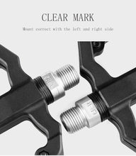 将图片加载到图库查看器，Ultralight Flat  Pedals Nylon Bicycle Pedal Mountain Bike Platform Pedals 3 Sealed Bearings Cycling Pedals For Bicycle Mountain Bike Pedals Pedals Bicycle Flat Pedals Bearing Lightweight Platform For Road Mountain Bike
