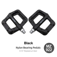Load image into Gallery viewer, Ultralight Seal Bearings Bicycle Bike Pedals Cycling Nylon Road Pedals Flat Platform Bicycle Parts Accessories Mountain Bike Pedals Ultra Strong Machined Bicycle Flat Alloy Pedals Non-Slip

