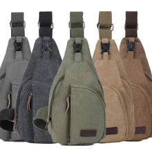 Load image into Gallery viewer, Unique Bag pack Style Vintage New Fashion Chest Shoulder Backpack Fanny Pack Cross body Bags for Men Travel Waist Bag

