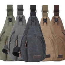 Load image into Gallery viewer, Unique Bag pack Style Vintage New Fashion Chest Shoulder Backpack Fanny Pack Cross body Bags for Men Travel Waist Bag
