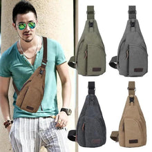 Load image into Gallery viewer, Unique Bag pack Style Vintage New Fashion Chest Shoulder Backpack Fanny Pack Cross body Bags for Men Travel Waist Bag
