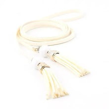 Load image into Gallery viewer, Unique Classic PU Leather Tie Strap Waist Belt For Women Modern Rope Style Design Ladies Waistbands
