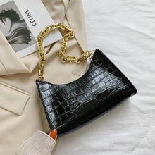 Load image into Gallery viewer, Unique Design Luxury  Pattern Zipper Handbags With Stylish Texture Simple and Small Square Bags for Women
