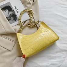 Load image into Gallery viewer, Unique Design Luxury  Pattern Zipper Handbags With Stylish Texture Simple and Small Square Bags for Women
