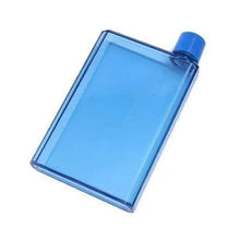 将图片加载到图库查看器，Unique Design Portable Book Paper Cup Botlte Flat Water Bottle Clear Paper Pad Water Bottle Flat Drinks Kettle Notebook Drink Bottle for Water
