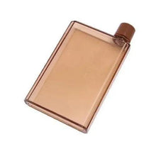 将图片加载到图库查看器，Unique Design Portable Book Paper Cup Botlte Flat Water Bottle Clear Paper Pad Water Bottle Flat Drinks Kettle Notebook Drink Bottle for Water
