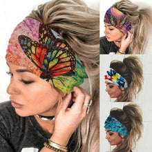 Load image into Gallery viewer, Unique Design Women's Summer Hair Bands Print Headband Stylish Cross Turban Bandanas Hair Accessories Headwrap Headwear Gift
