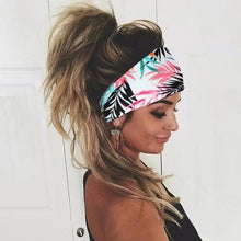 Load image into Gallery viewer, Unique Design Women's Summer Hair Bands Print Headband Stylish Cross Turban Bandanas Hair Accessories Headwrap Headwear Gift
