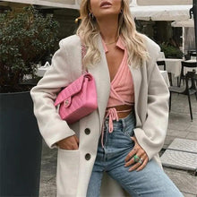 将图片加载到图库查看器，Unique Design Women's Sweater Solid Cross V-Neck Lace Up Bow Jumpers Long Sleeve Cardigan Female Spring Knitted Coat
