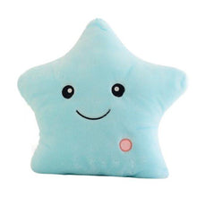 Load image into Gallery viewer, Unique Luminous Pillow Vivid Star Design LED Light Cushion Plush Pillow Night Light Plush Pillows Stuffed Star Pillow Led Light Creative Twinkle Star Glowing LED Night Light Plush Pillows Stuffed Toys For Bedroom Sofa Creative Birthday Gift Toy For Kids
