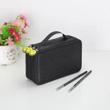 将图片加载到图库查看器，Unique Purple Cute Big 36/48/72 Holes Stationery Students Pencil Case High Quality Large Capacity Pencil Box
