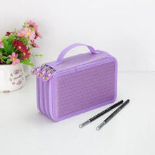 将图片加载到图库查看器，Unique Purple Cute Big 36/48/72 Holes Stationery Students Pencil Case High Quality Large Capacity Pencil Box
