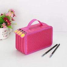 将图片加载到图库查看器，Unique Purple Cute Big 36/48/72 Holes Stationery Students Pencil Case High Quality Large Capacity Pencil Box

