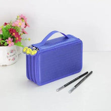 将图片加载到图库查看器，Unique Purple Cute Big 36/48/72 Holes Stationery Students Pencil Case High Quality Large Capacity Pencil Box
