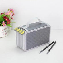 将图片加载到图库查看器，Unique Purple Cute Big 36/48/72 Holes Stationery Students Pencil Case High Quality Large Capacity Pencil Box
